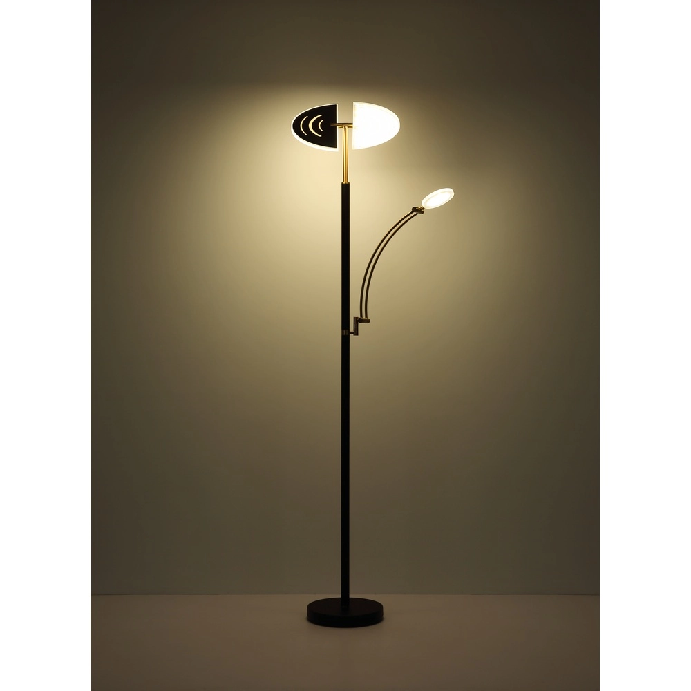 Vloerlamp Tirana zwart Globo 9007371471119