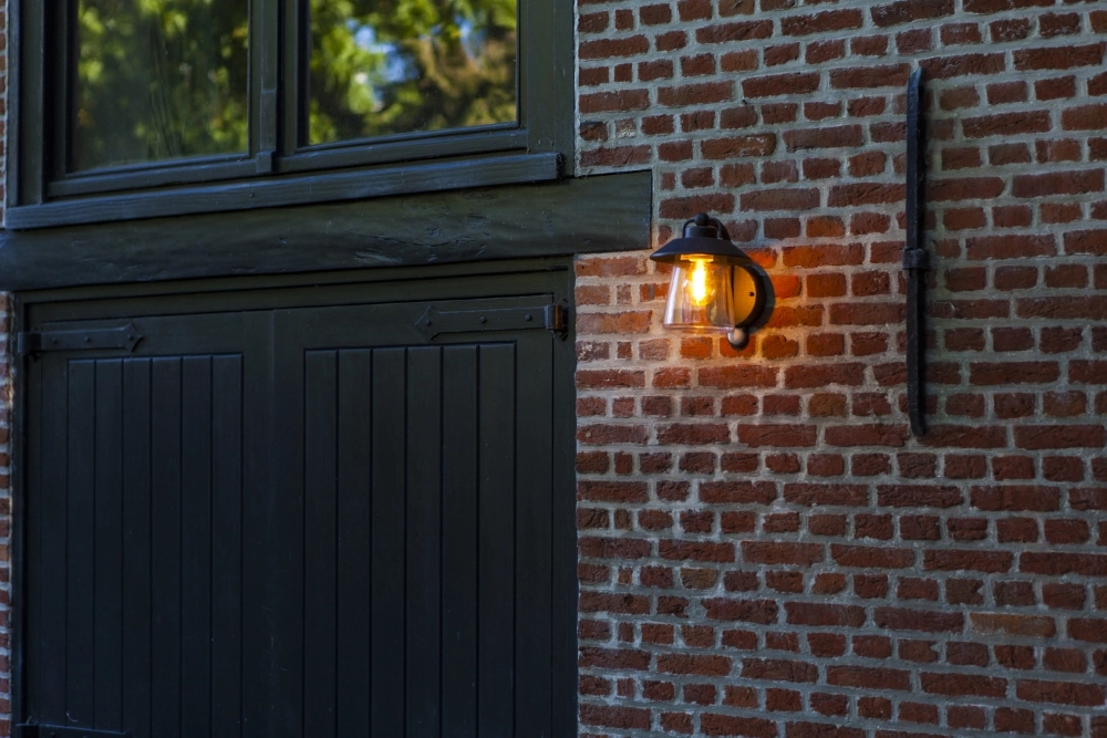 Klassieke wandlamp Cate PIR met sensor Lutec 6939412017051