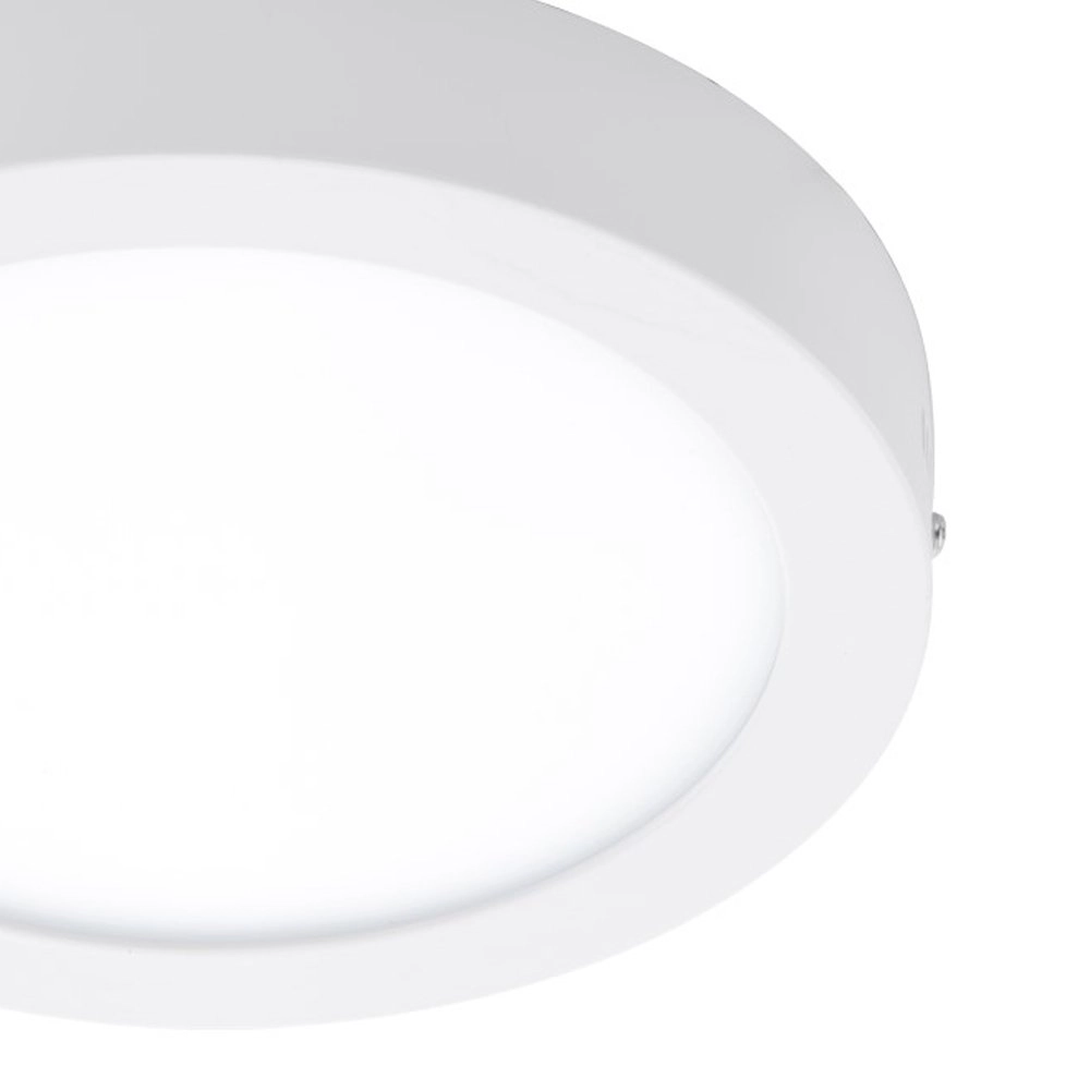 EGLO Plafondlamp FUEVA 5 Plafondlamp, IP44, lage opbouwhoogte, 20 Watt