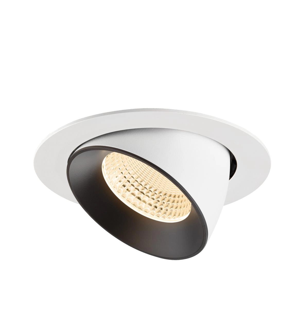 Inbouwspot Numinos Gimble XL wit/zwart 2700K - 55gr SLV 4024163308755