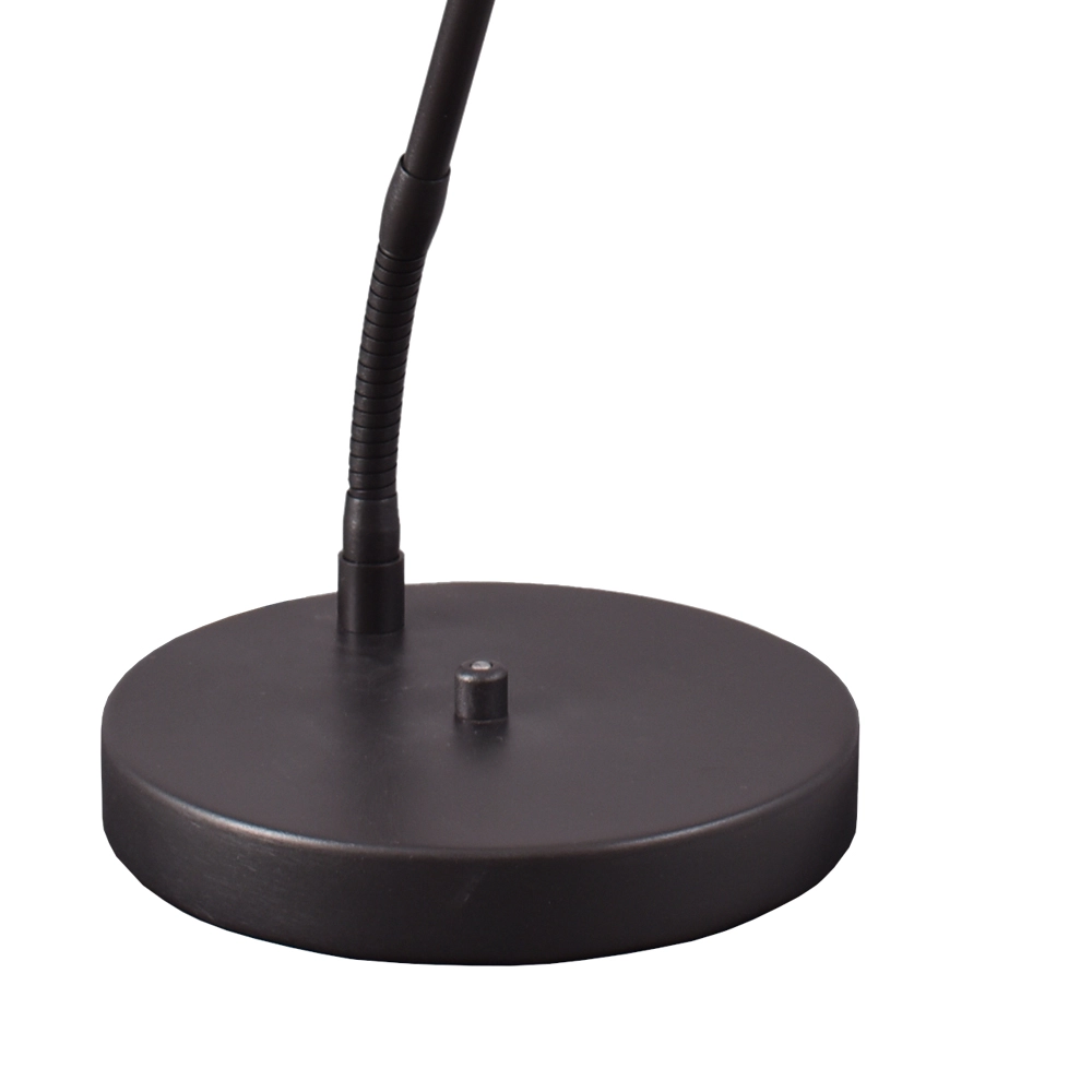 Flex tafellamp Scala zwart met nikkel Masterlight 8718121334431