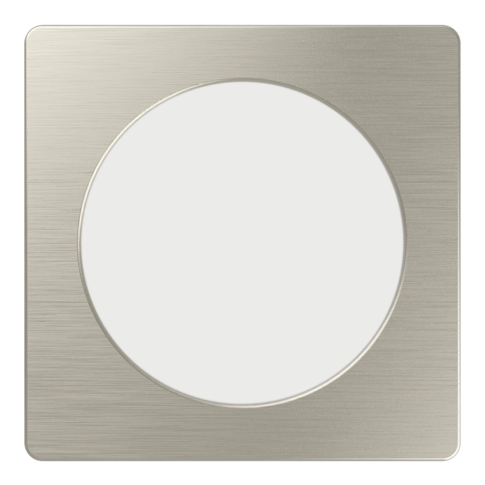 Inbouw lamp Fueva 6 vierkant - rvs - 11,9x11,9cm