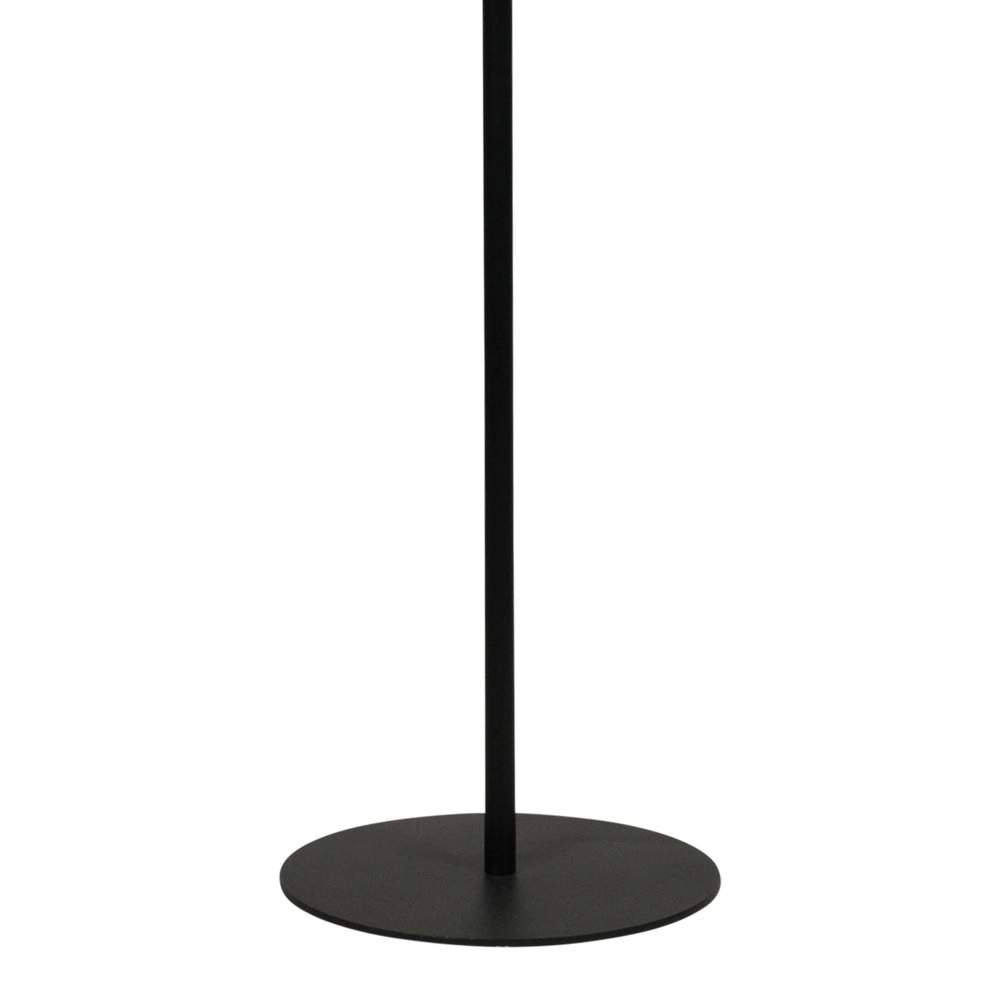Zwarte vloerlamp Diamond 190cm met helder glas Masterlight 8718121259154