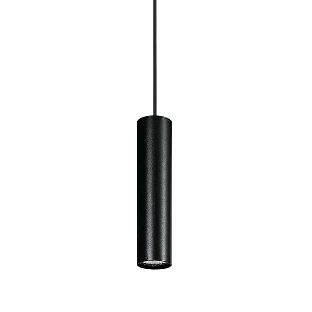 Smalle hanglamp Eye zwart