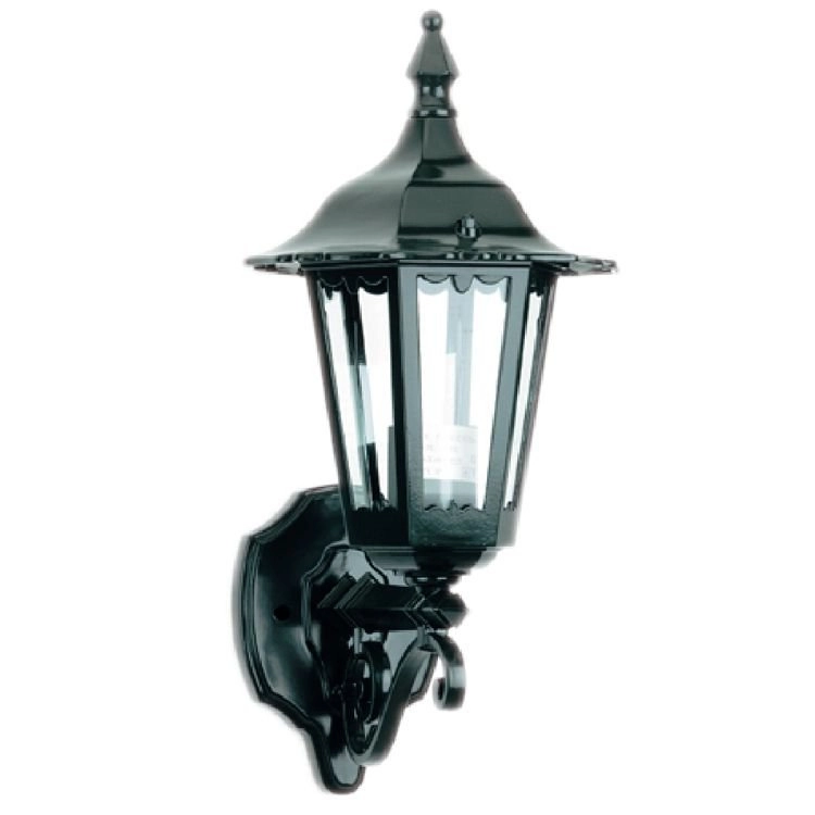 Buitenlamp Sfeero Up 43cm - zwart