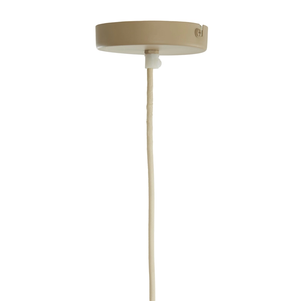 Japandi hanglamp Mirelys Ø 61cm - olijfgroen Light & Living 8717807835910