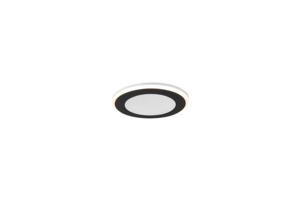 Inbouwverlichting Aura 8,2cm zwart