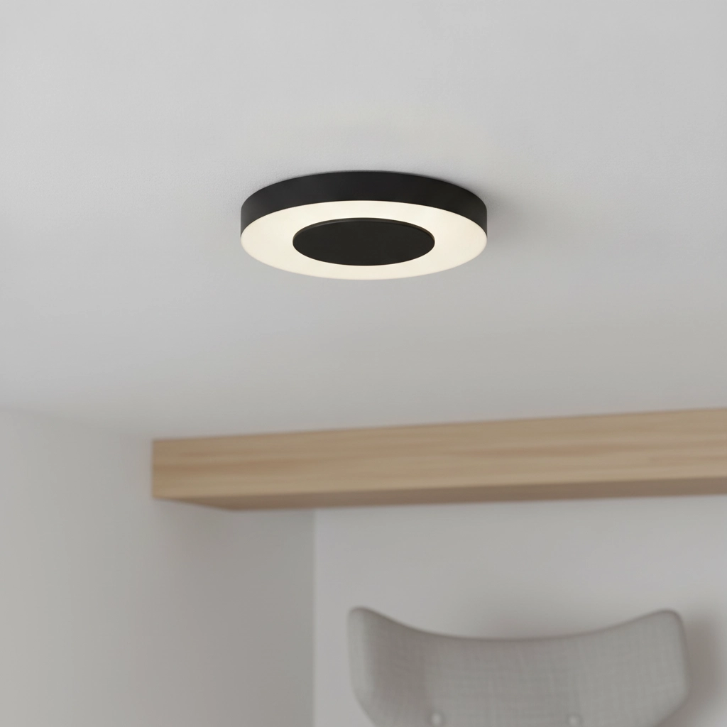 Plafondlamp Pada zwart Ø 40cm