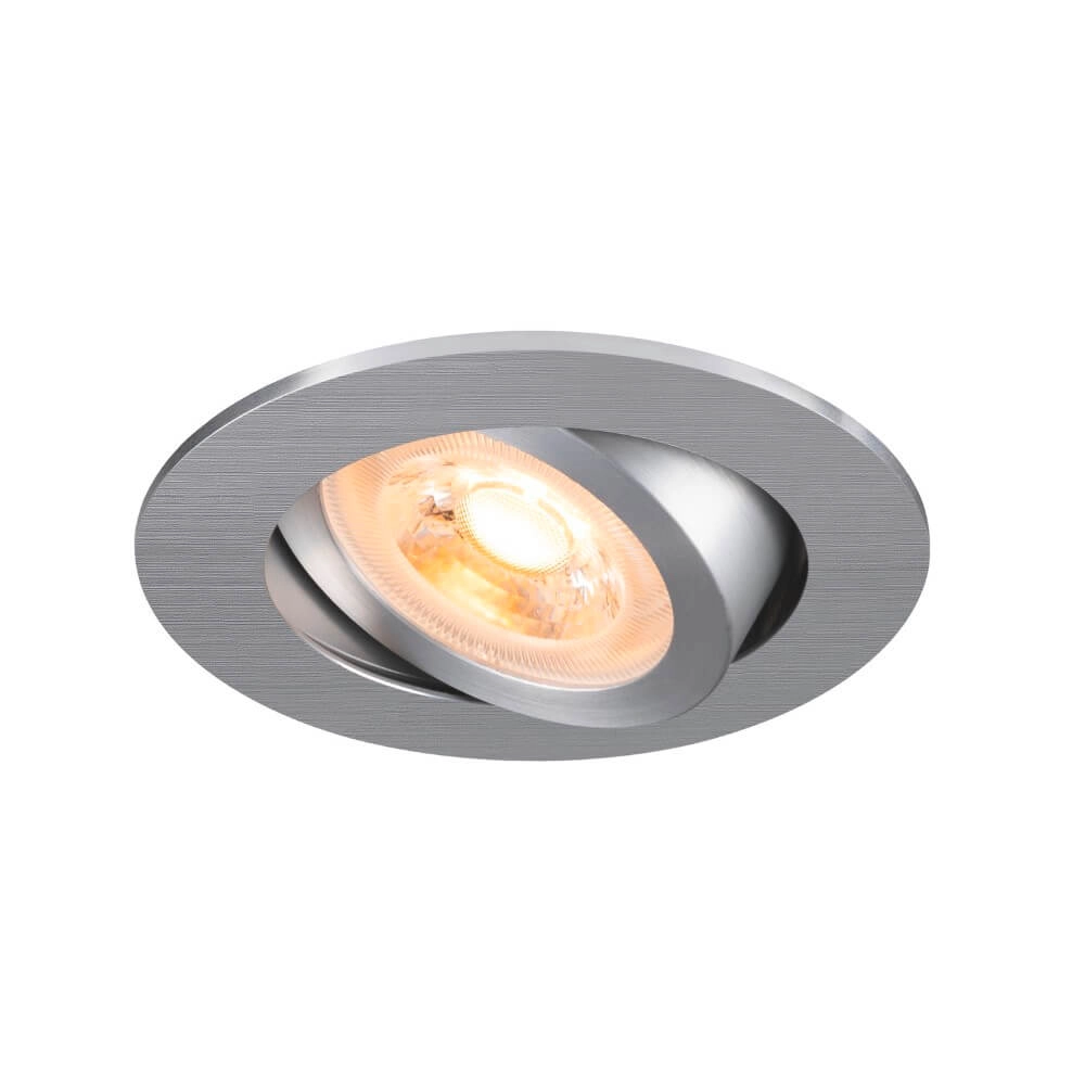 Inbouwspot New Tria 68 rond - aluminium - GU10