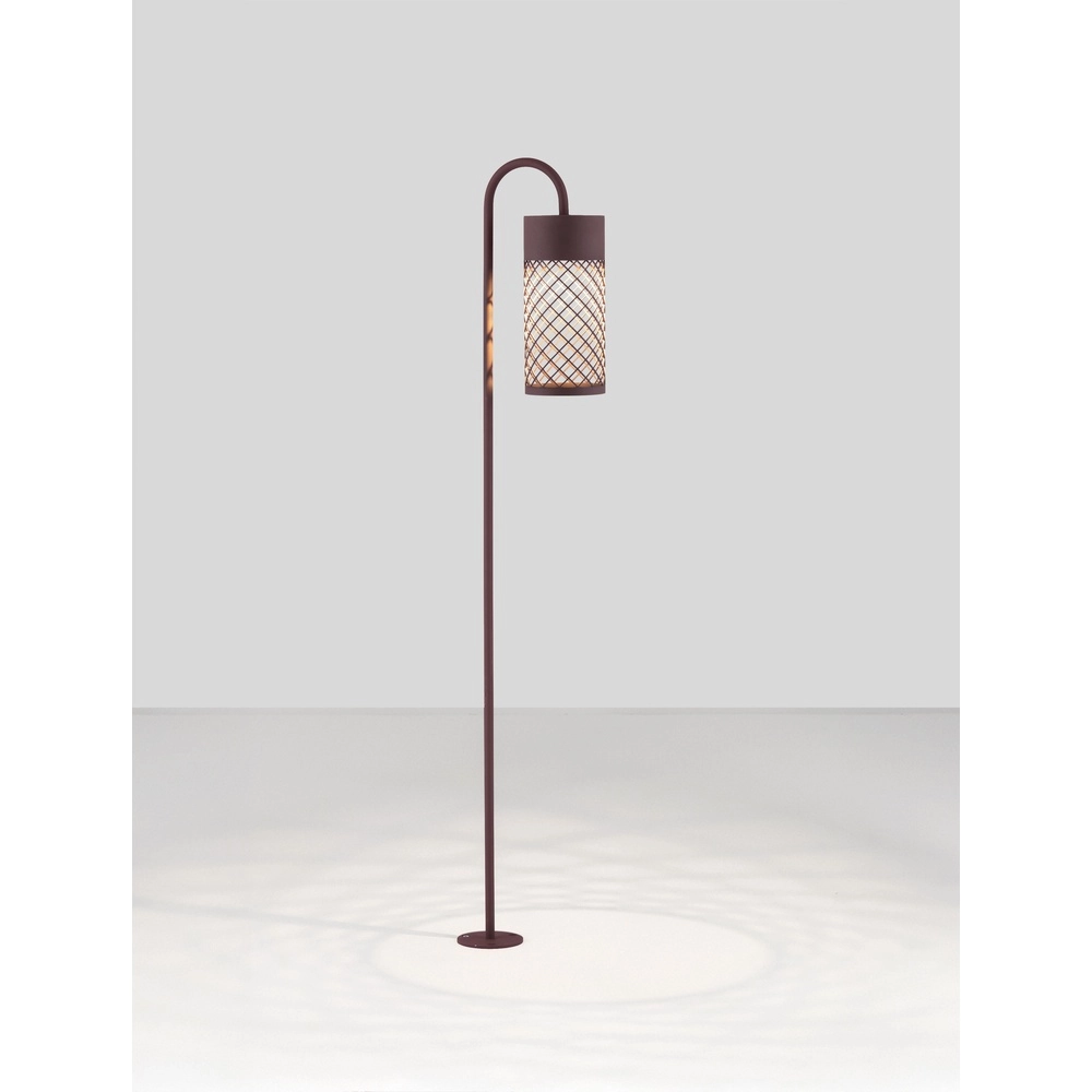 Tuinlamp Motley 100cm roestbruin