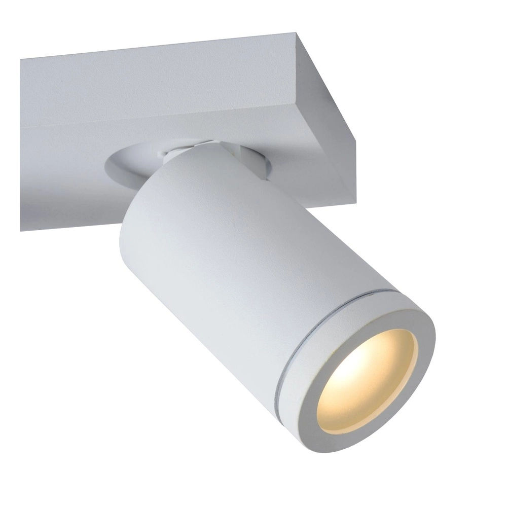 Plafondspot Taylor IP44 2-lichts wit Lucide 5411212092649