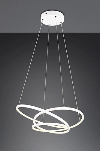 Vide hanglamp Darvin wit - 62cm Trio 4017807616033