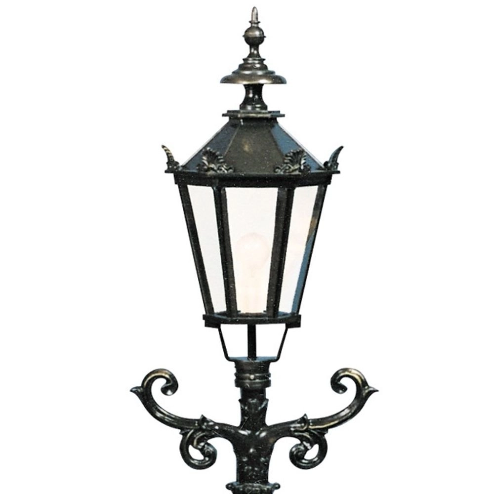 Nostalgische tuinlamp De Beets zwart KS verlichting 8714732070348