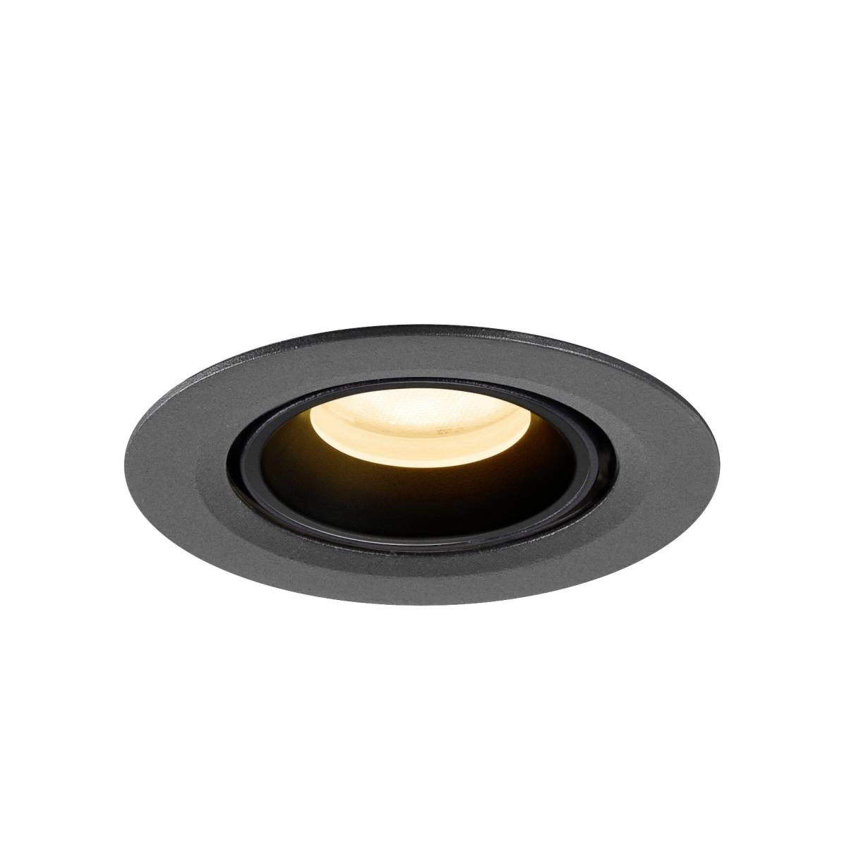 Inbouwspot Numinos Gimble XS zwart 3000K - 55gr SLV 4024163307048