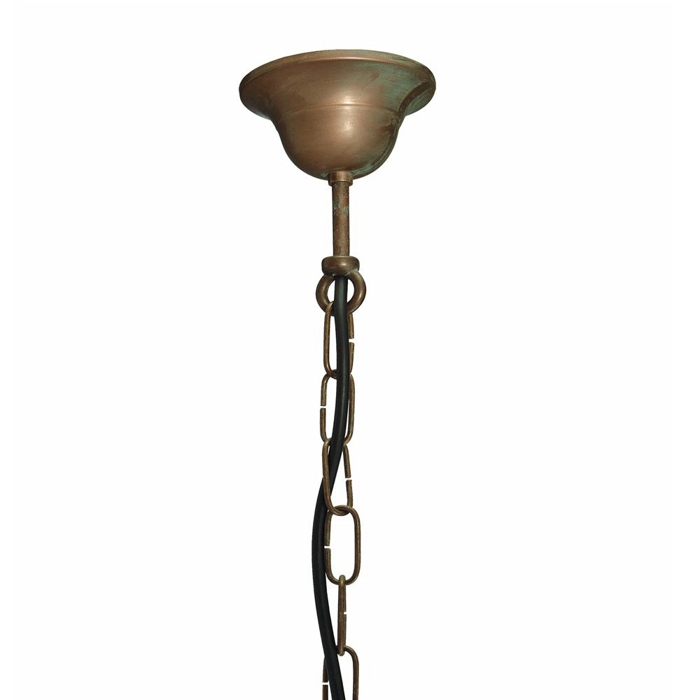 Veranda hanglamp Maritiem 28cm bronsbruin Franssen 8021035005015