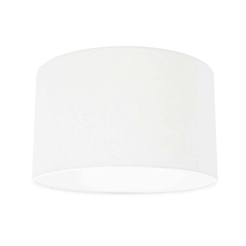 Stenen tafellamp Travino met witte kap Ø30cm Steinhauer 8712746183474