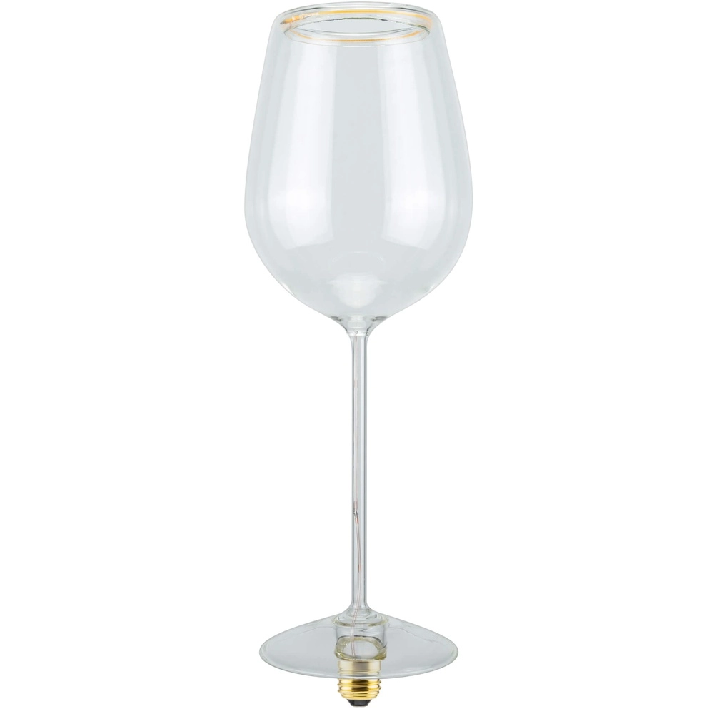 Lichtbron wijnglas Floating helder - 5W - E27 - 500lm - 2200K - Ø 12cm Segula 4260751134638