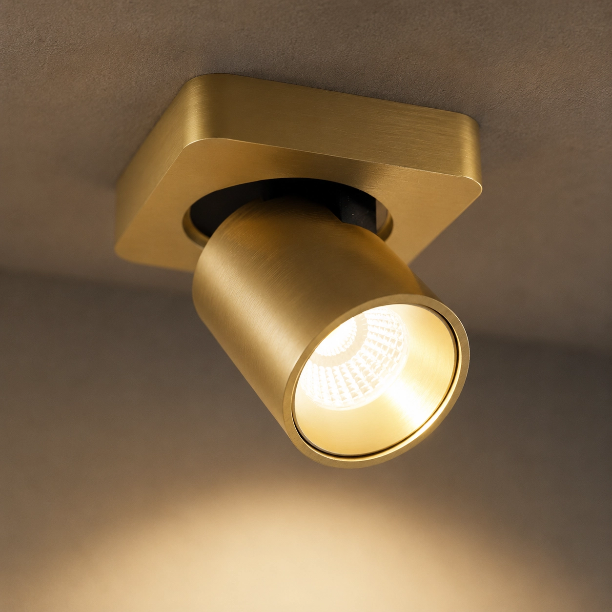 Led opbouwspot Laguna goud