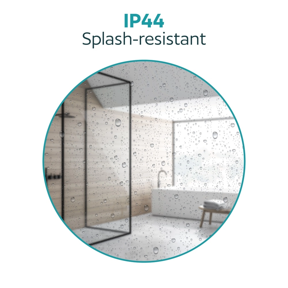 Badkamer spots Consuma 1 GU10 - zwart met brons Eglo 9008606365074