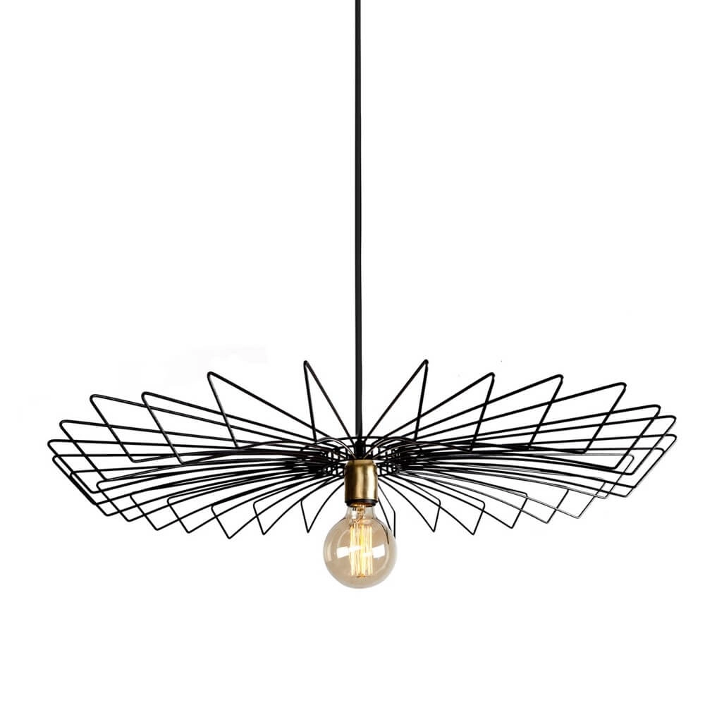 Grote draadlamp Umbrella Ø 78cm