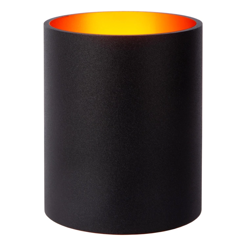 Wandlamp Xera Ø 8cm zwart Lucide 5411212233646