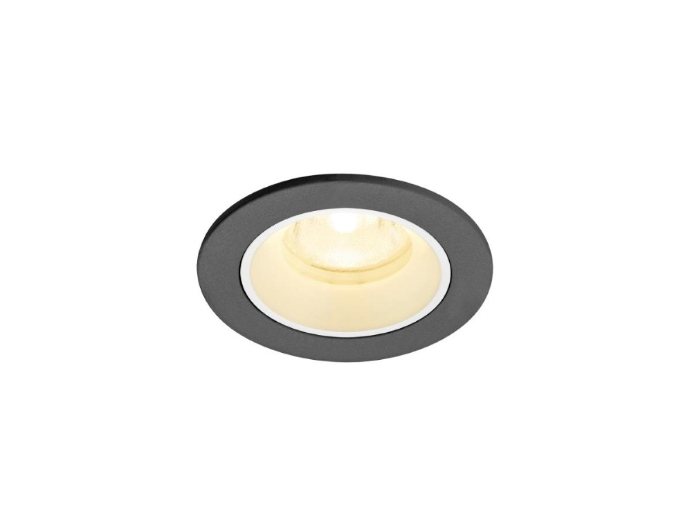 Inbouwspot Numinos XS zwart/wit 3000K - 40gr SLV 4024163314619