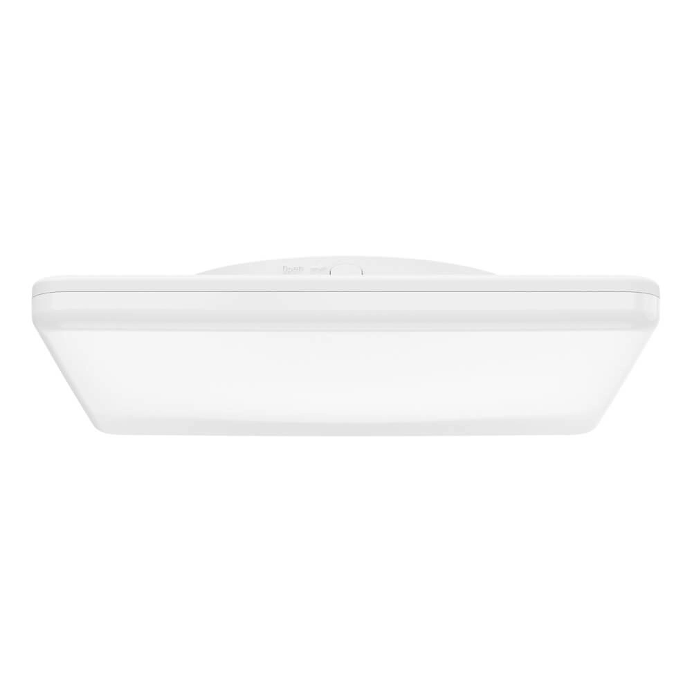 Vierkante plafondlamp Castagneto 31 x 31cm wit