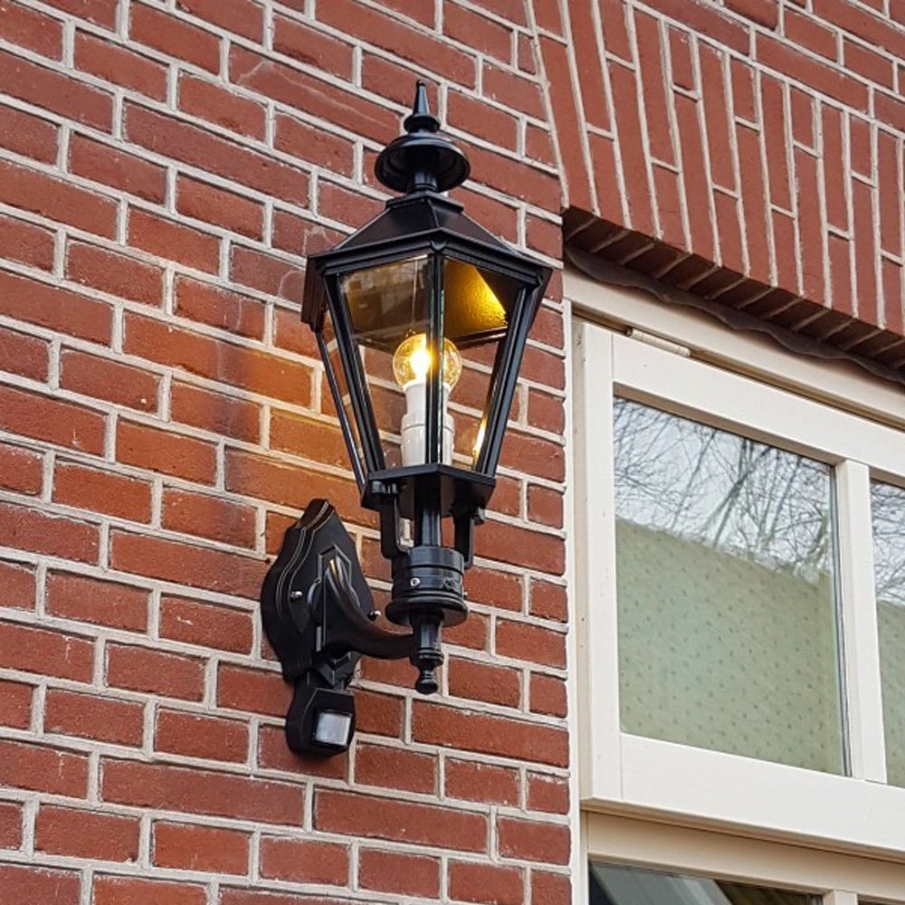 Nostalgische tuinlamp Medemblik zwart KS verlichting 8714732122344
