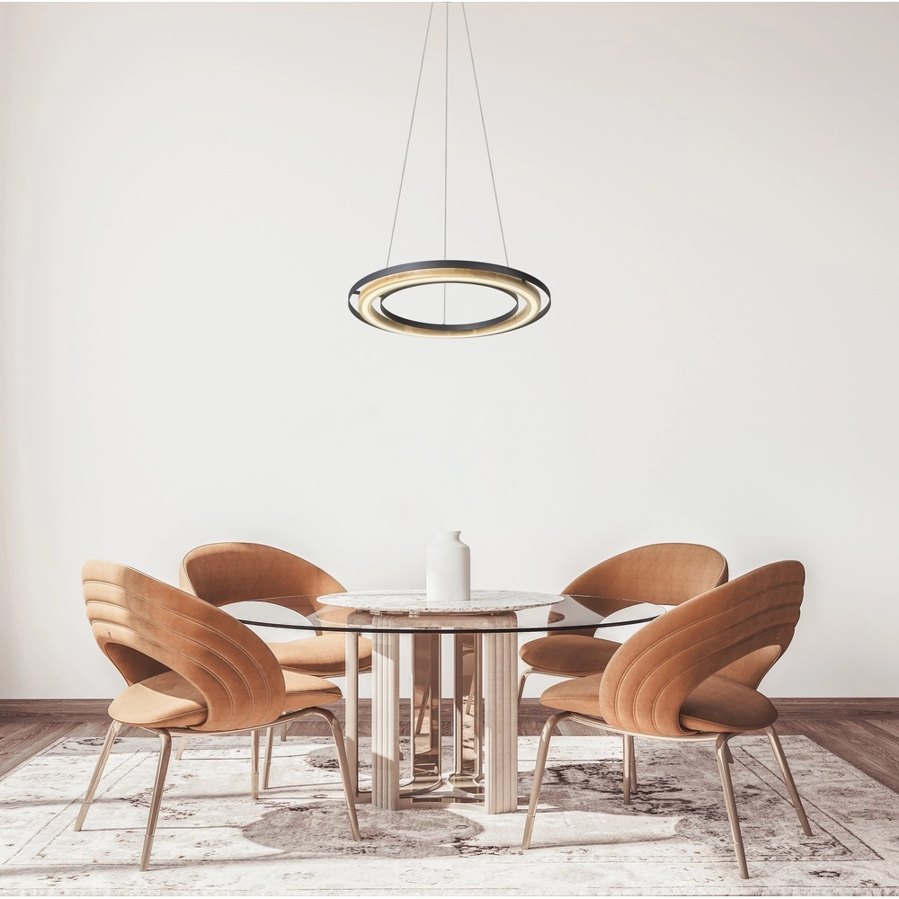 Design hanglamp Rilas enkel zwart Globo 9007371513444
