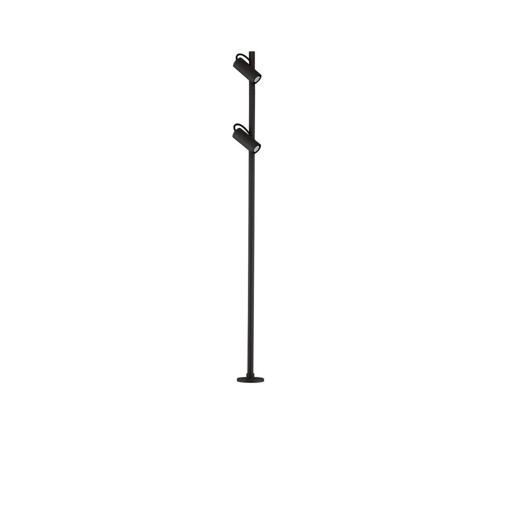 Tuinlamp Darma zwart dubbel