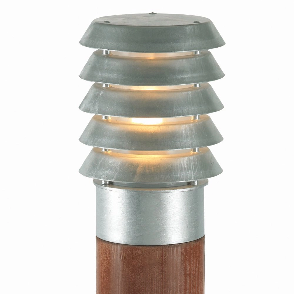 Zinken terraslamp Selhalm met hout Franssen 7042891440636
