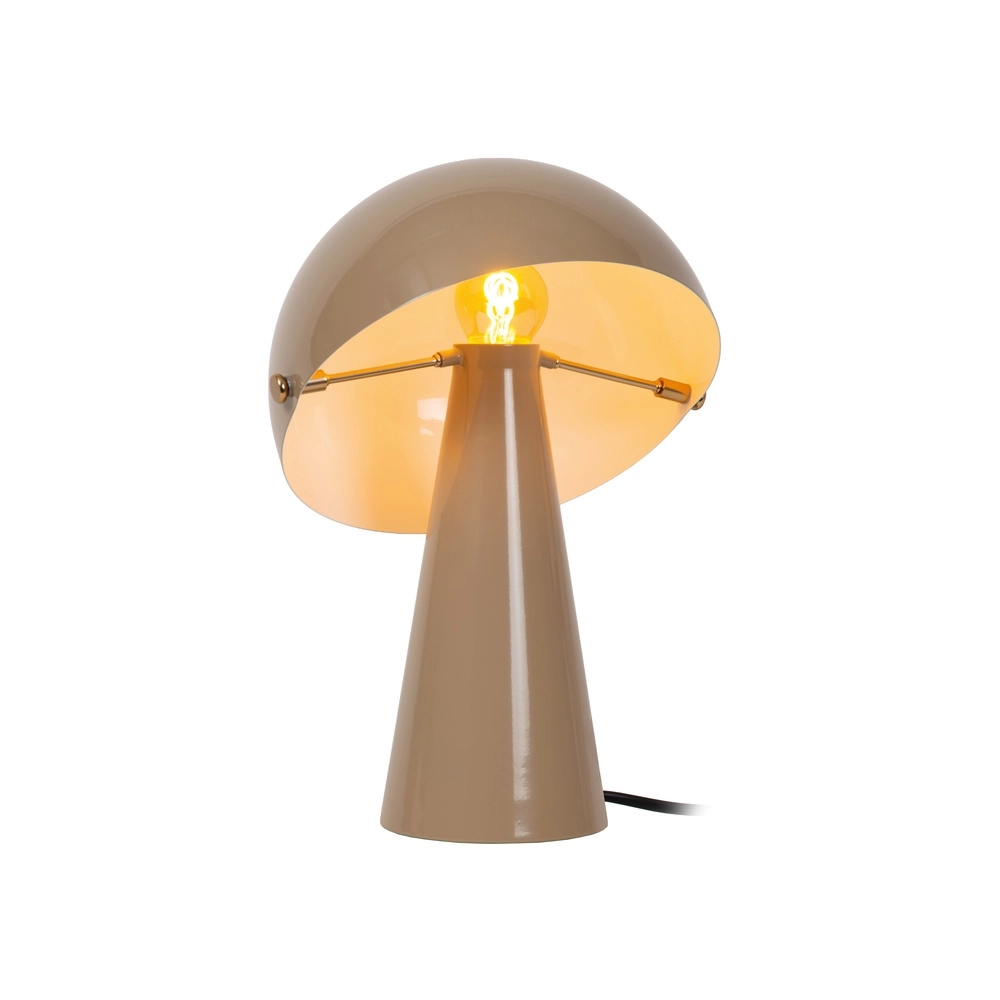 Tafellamp Barone taupe Ø 23cm
