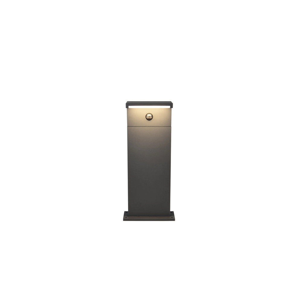Moderne tuinlamp Ravi antraciet met sensor 50cm Trio 4017807686913