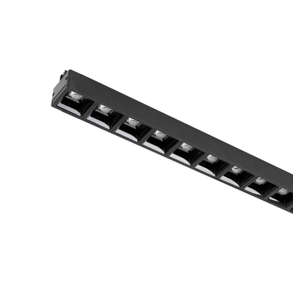 Rail armatuur 57,4cm Sight Evo 3-fase zwart 4000K SLV 4024163318778