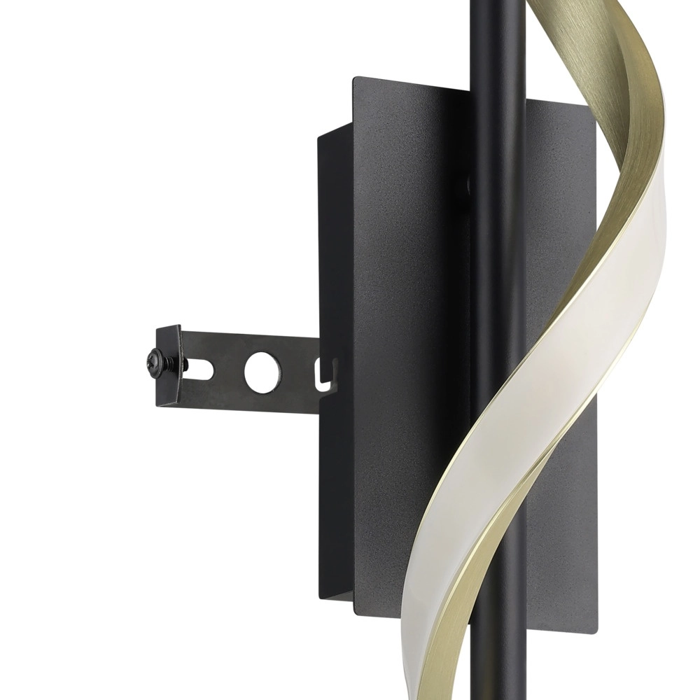 Wandlamp Conaprato zwart met goud Eglo 9008606357369