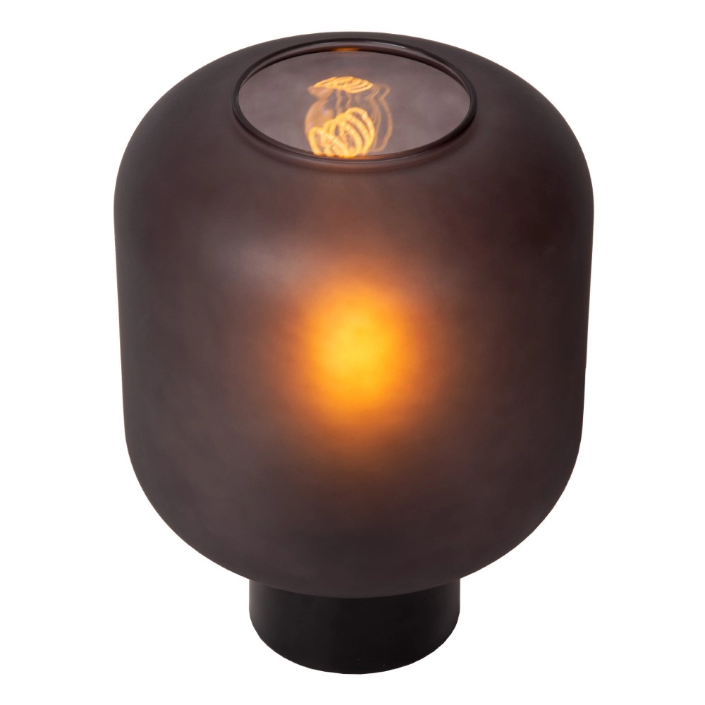 Zwarte tafellamp Eloise Ø 21cm Lucide 5411212452498