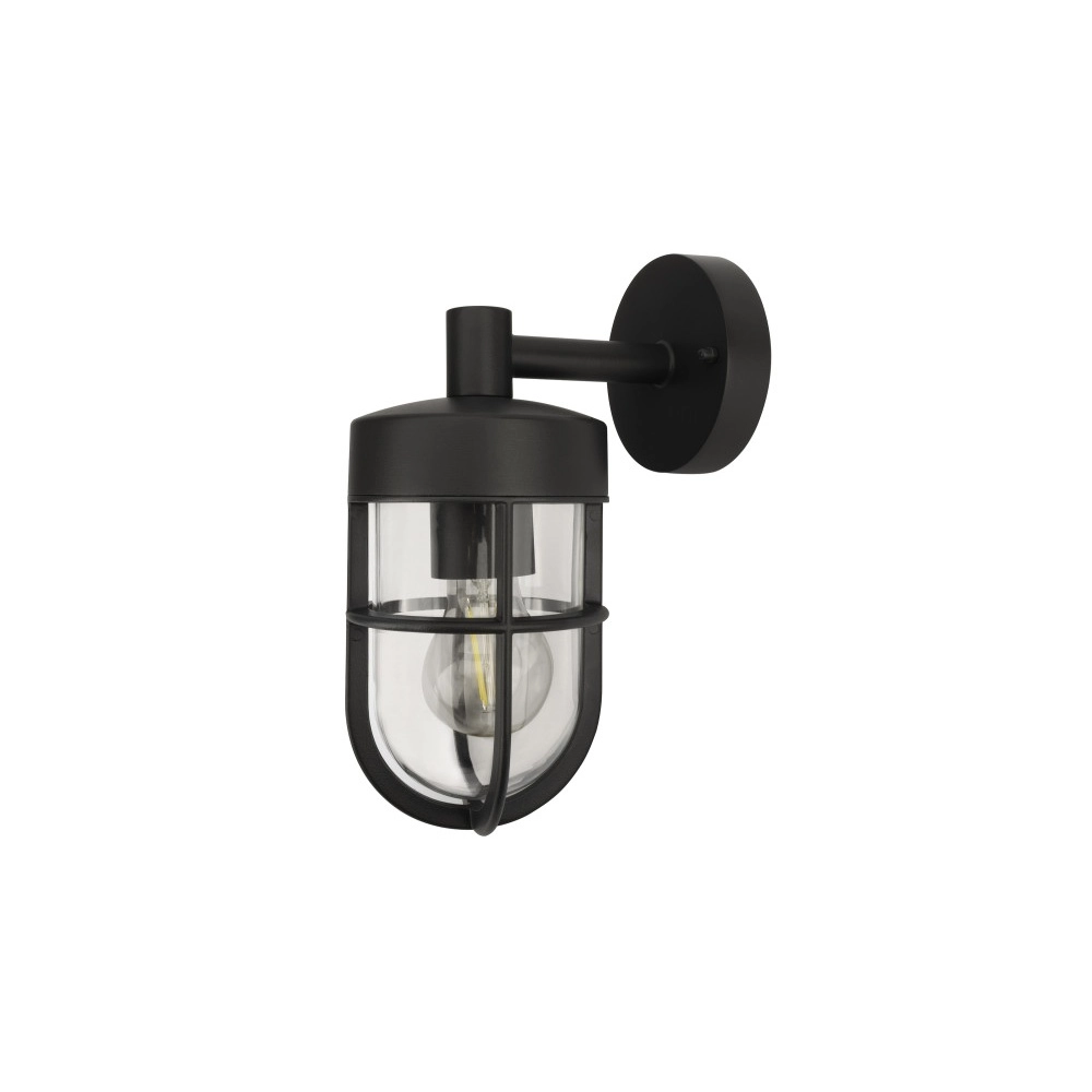 Landelijke buitenlamp Kassel 1x E27 - antraciet