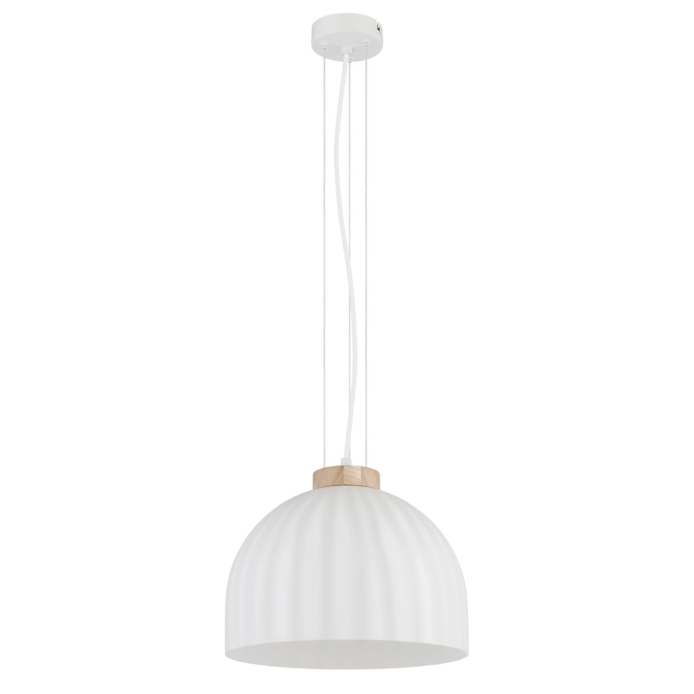 Hanglamp Swanson wit Ø 30cm Globo 9007371589999