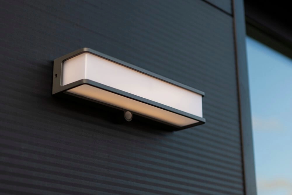 Design wall lamp Doblo solar rectangular Lutec 6939412014272
