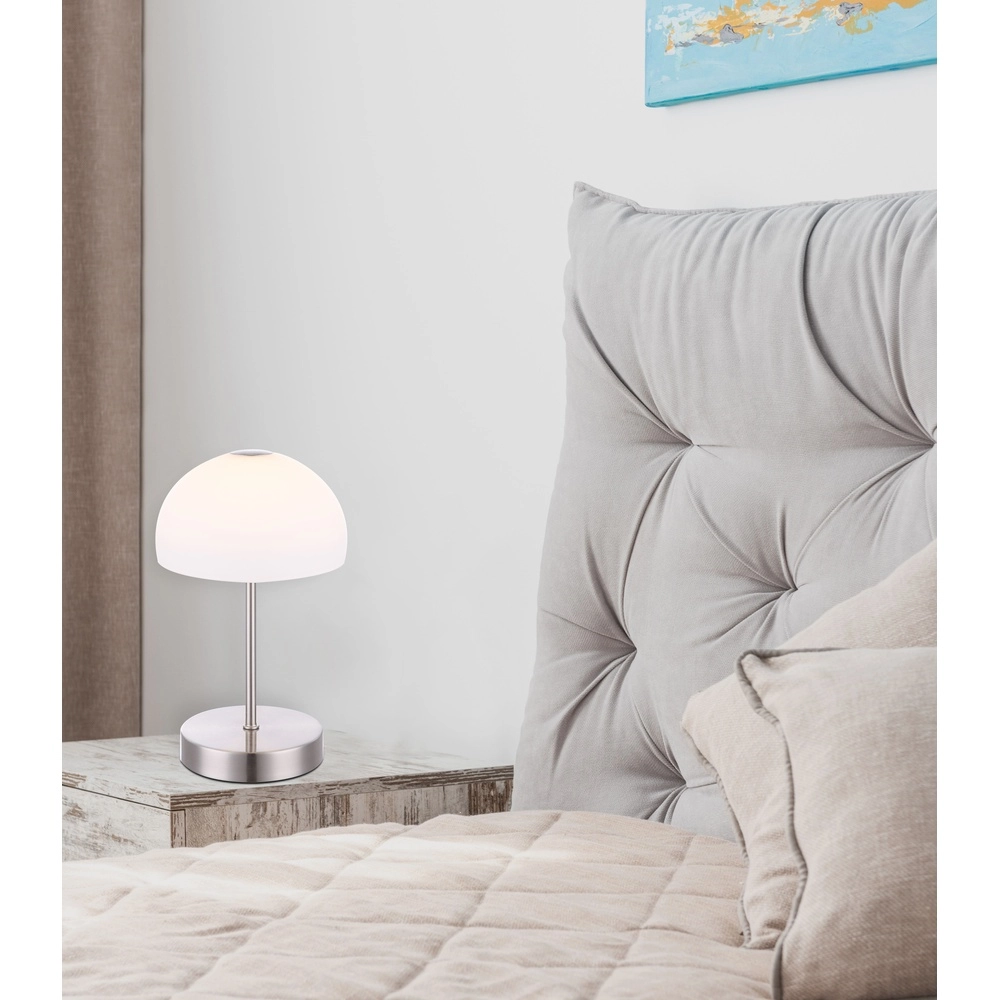 Tafellamp Snowflake nikkel Globo 9007371308590