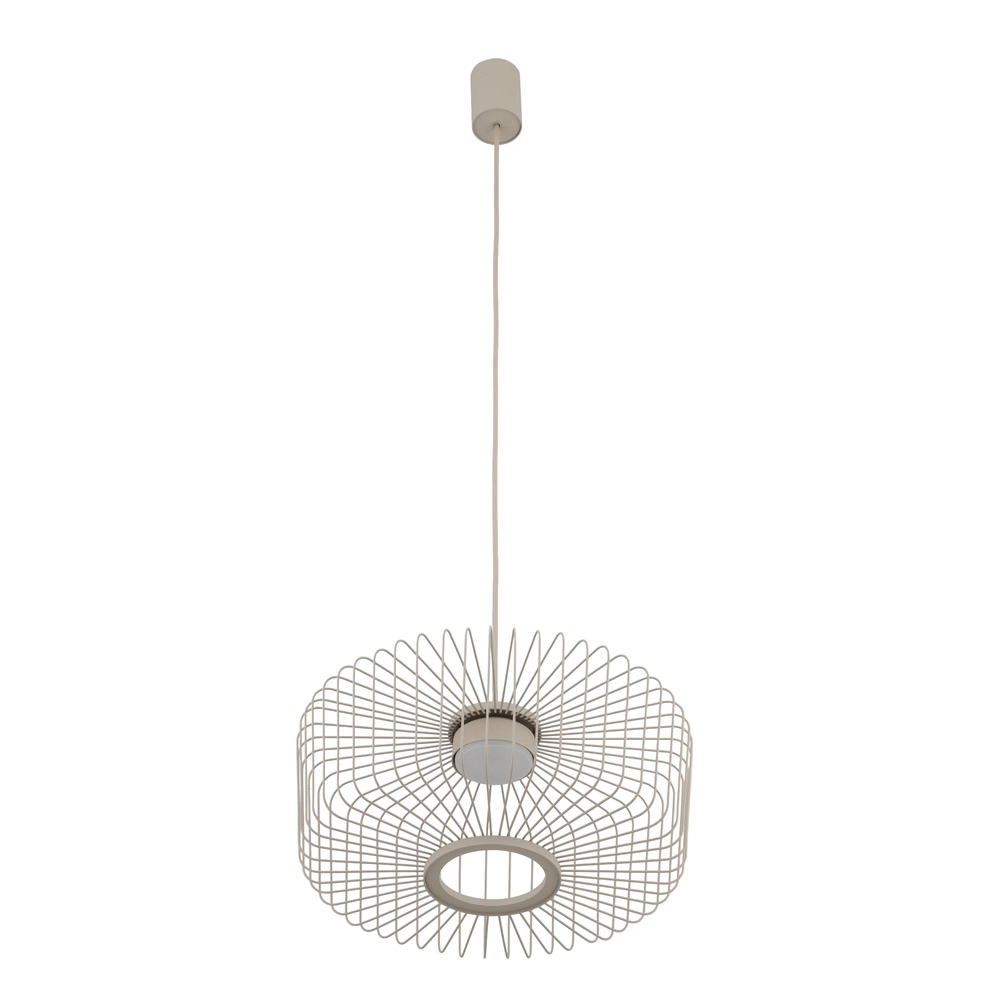 Kooilamp Kenai zand bruin Ø 38cm Lyora 5903139122269