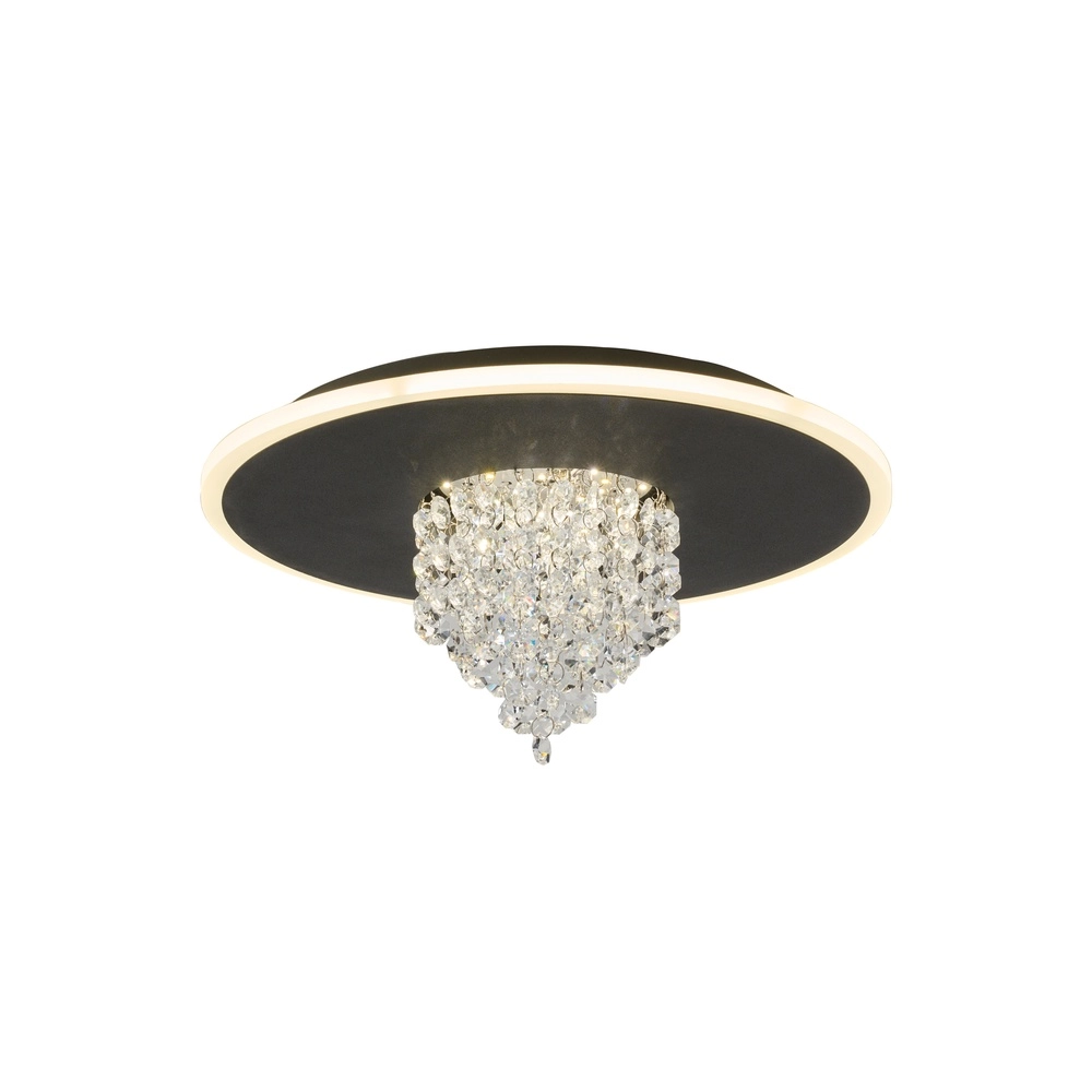 Plafondlamp Deluge zwart