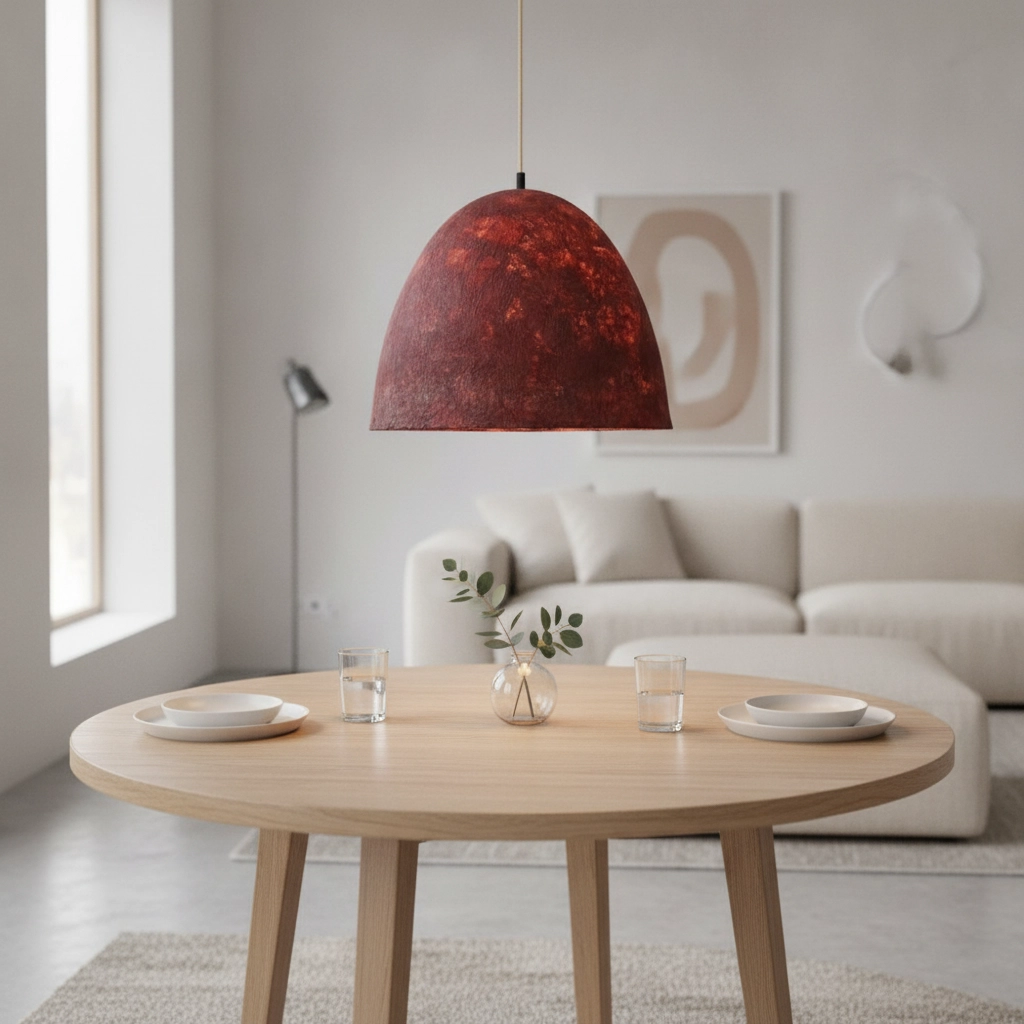 Hanglamp Solis rood Ø 50cm