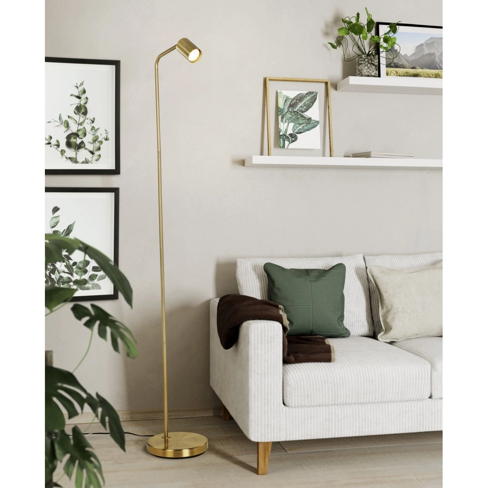 Gouden vloerlamp Rigomagno design Eglo 9008606360307