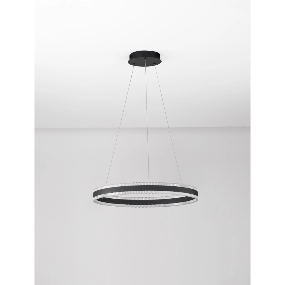 Design hanglamp Alaro zwart enkel Lyora 5212017459619