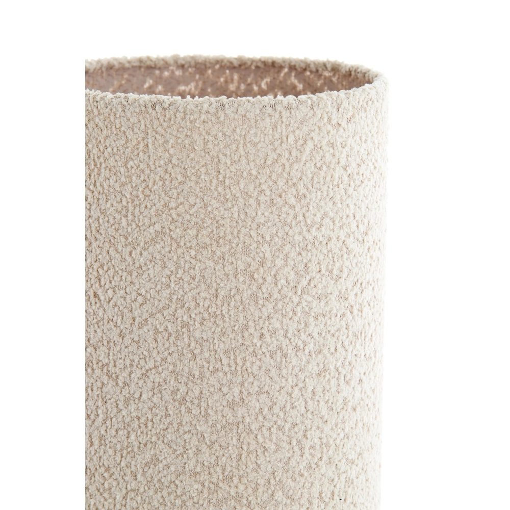Boucle schemerlamp Micky 58cm - zand Light & Living 8717807761127