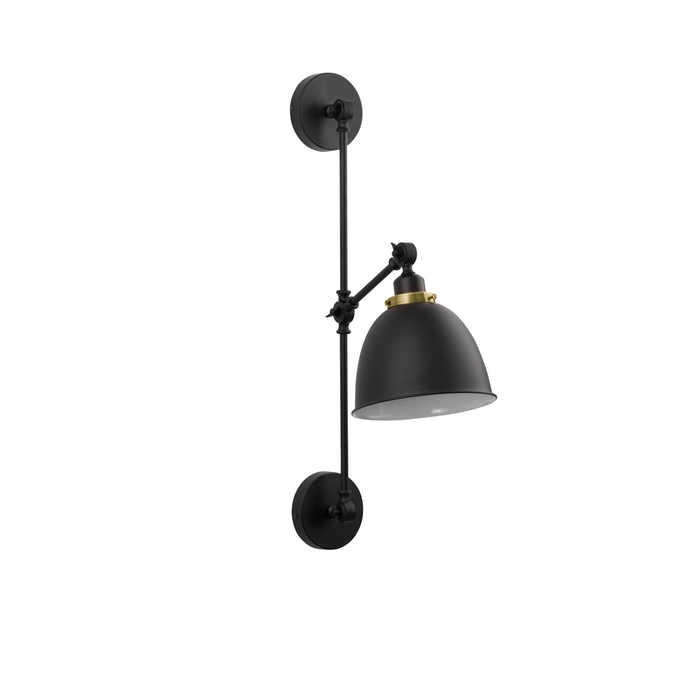 Wandlamp Virgo zwart Lyora 5212017420725