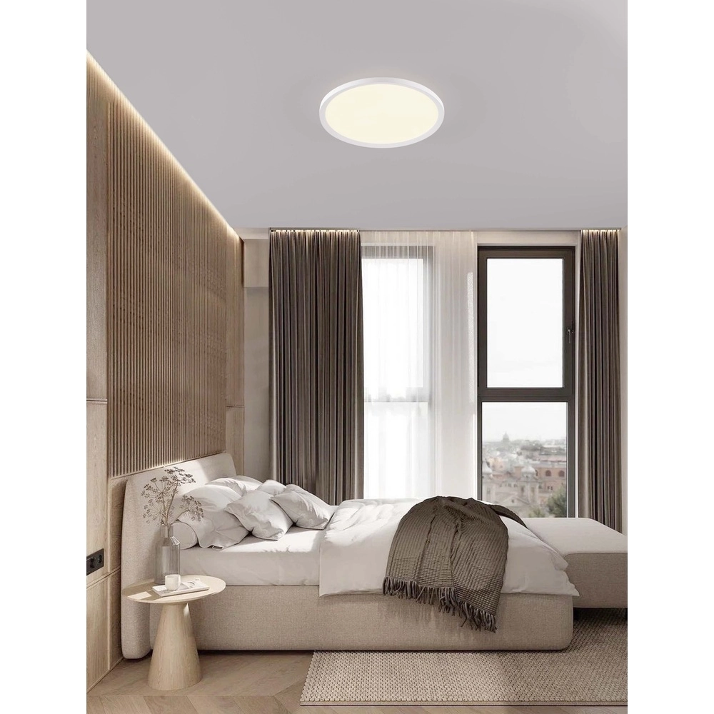 Plafonniere Aoton wit Ø 40cm Lyora 5212017448699