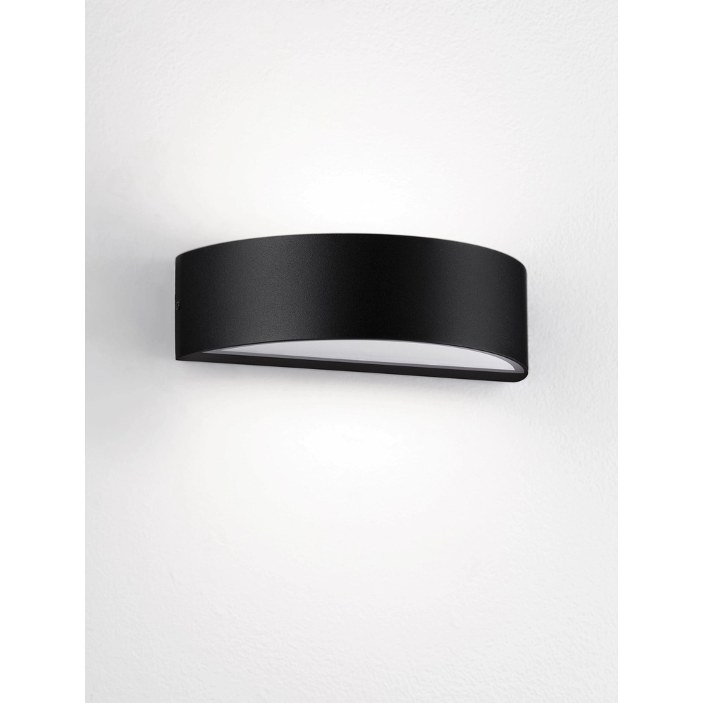 Ronde wandlamp Nectar antraciet Lyora 5212017449375
