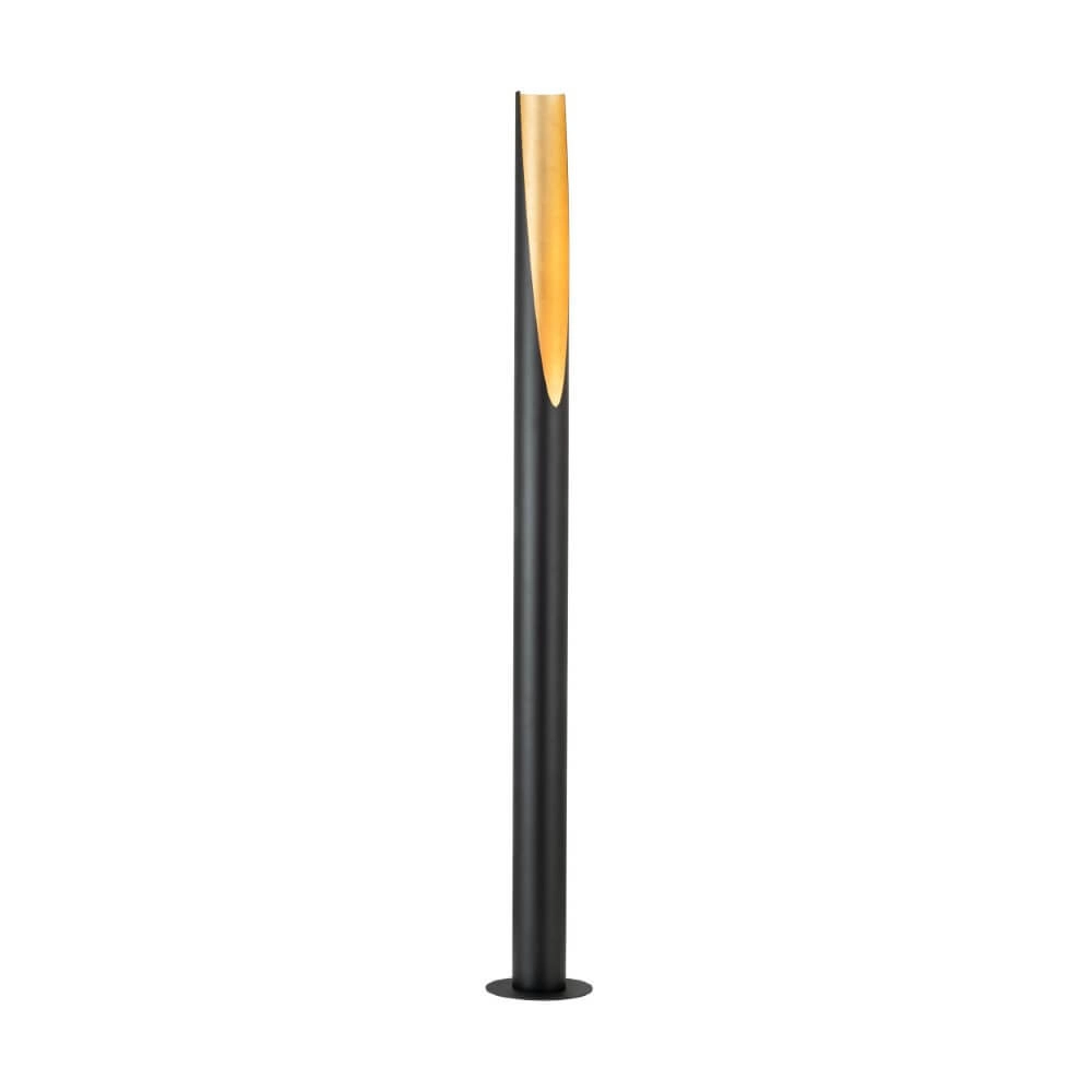 Zwart met gouden vloerlamp Prebone 180cm